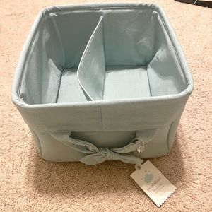 Cloud Island Blue Storage Bin with Side Tie
